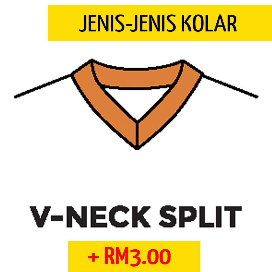 4. V NECK SPLIT